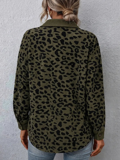 Ursalyn | Leopard Knit Cardigan