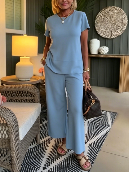 Solmara | Relaxed Fit Two Piece Pants Set