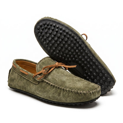 Elliston | Comfort Suede Moc Toe Loafers