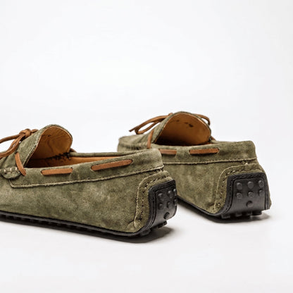 Elliston | Comfort Suede Moc Toe Loafers