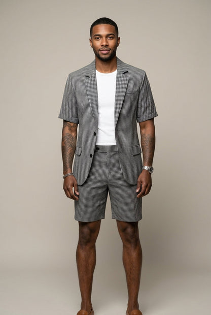 Aldric | Tailored Blazer Shorts Set