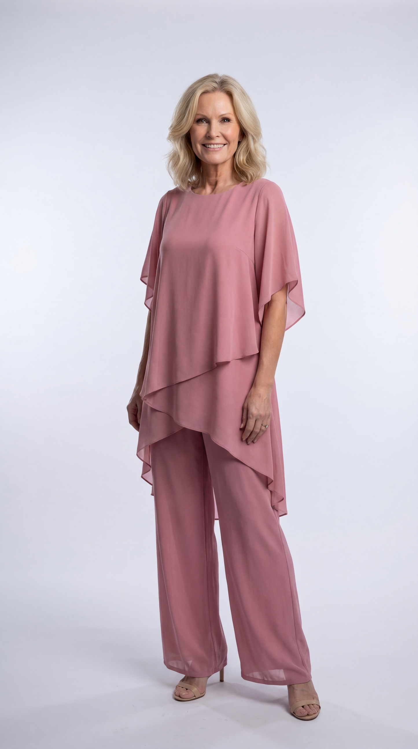 Lorelei | Elegant Layered Pants Two Piece Set