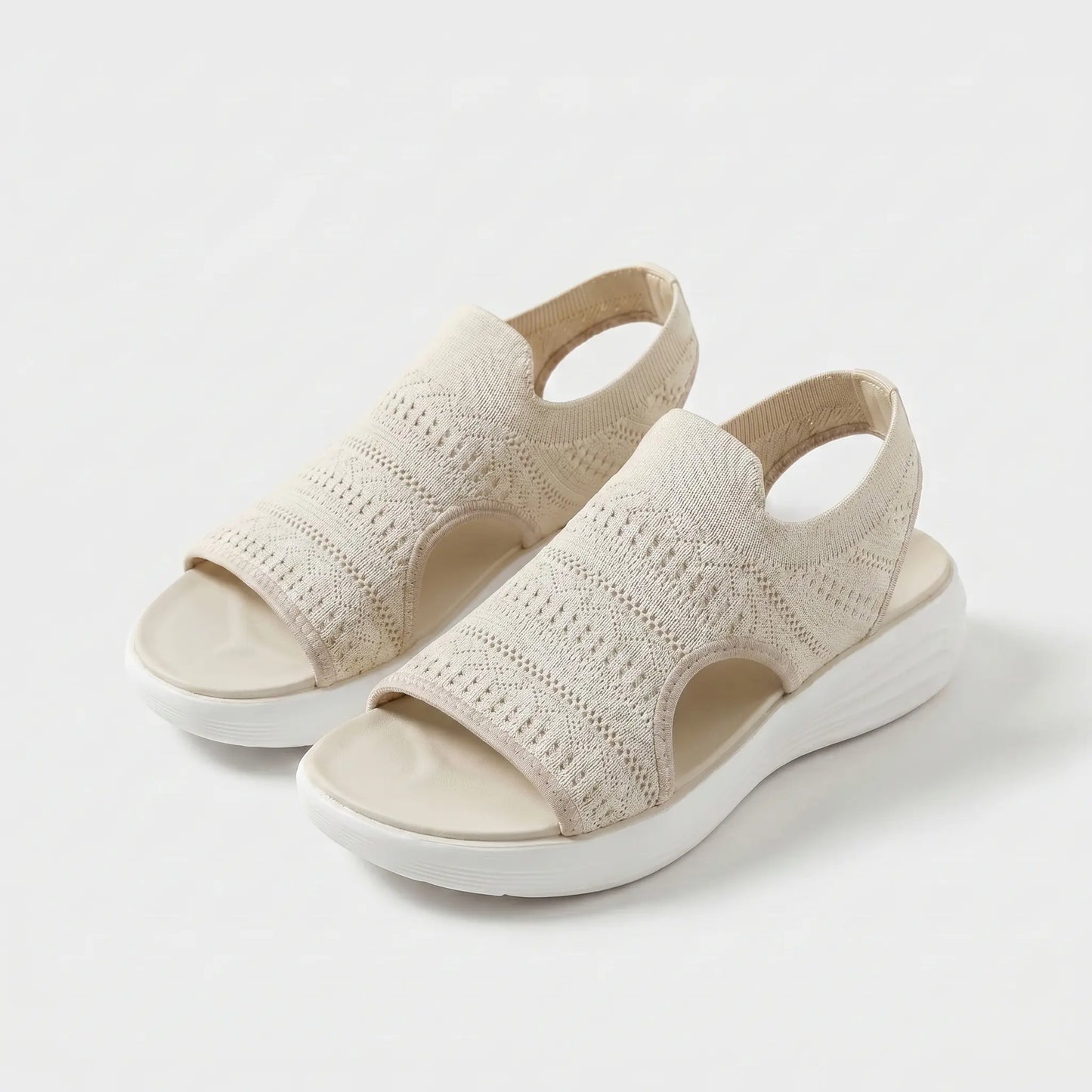 Aubrielle | Cushioned Open Toe Walking Sandals