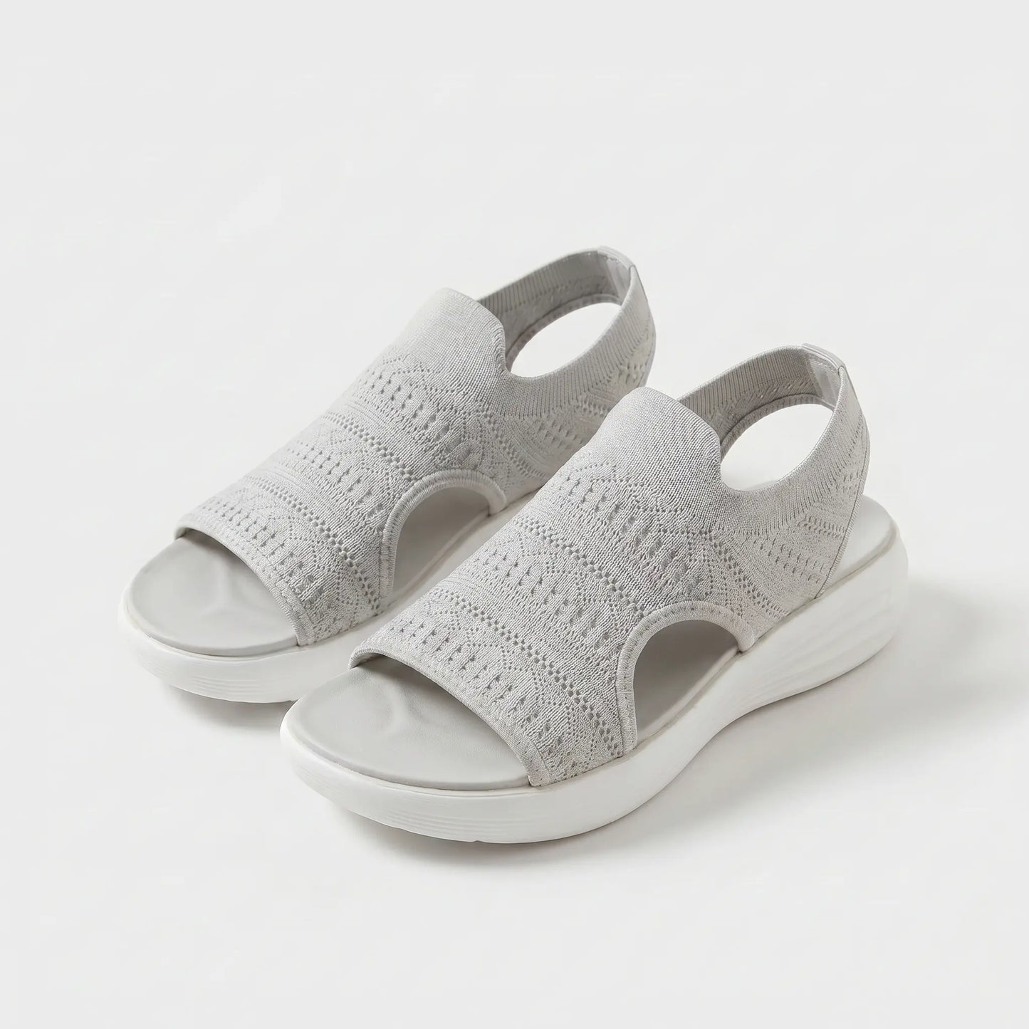 Aubrielle | Cushioned Open Toe Walking Sandals
