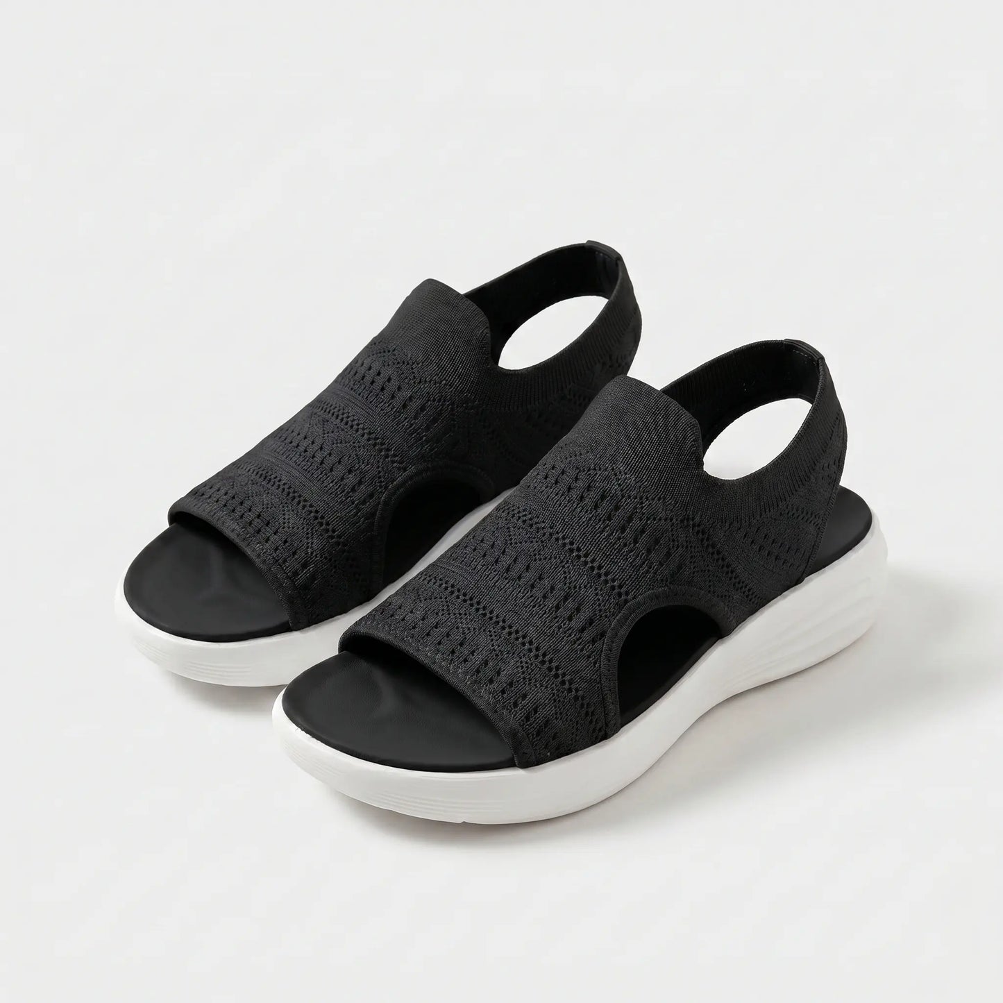 Aubrielle | Cushioned Open Toe Walking Sandals