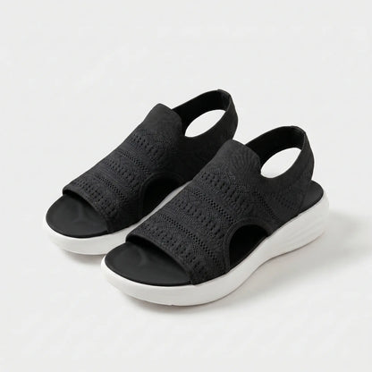 Aubrielle | Cushioned Open Toe Walking Sandals