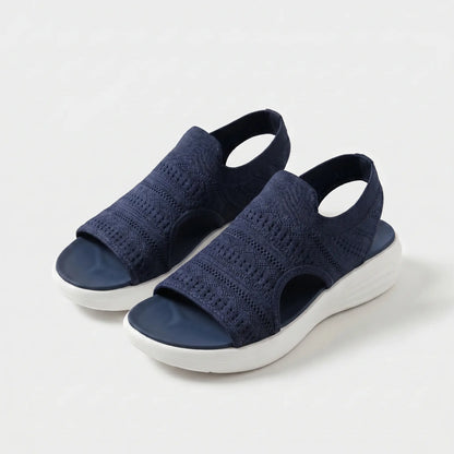 Aubrielle | Cushioned Open Toe Walking Sandals