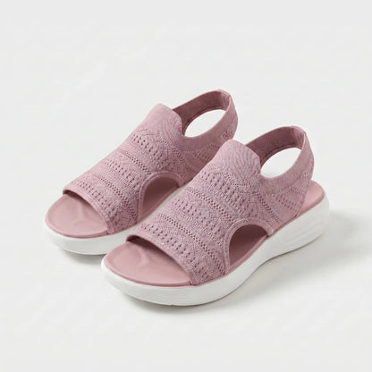 Aubrielle | Cushioned Open Toe Walking Sandals