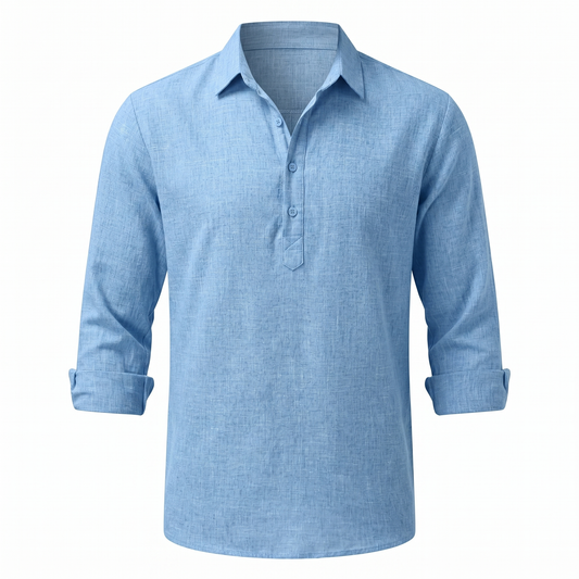 Boden | Roll Sleeve Casual Linen Shirt