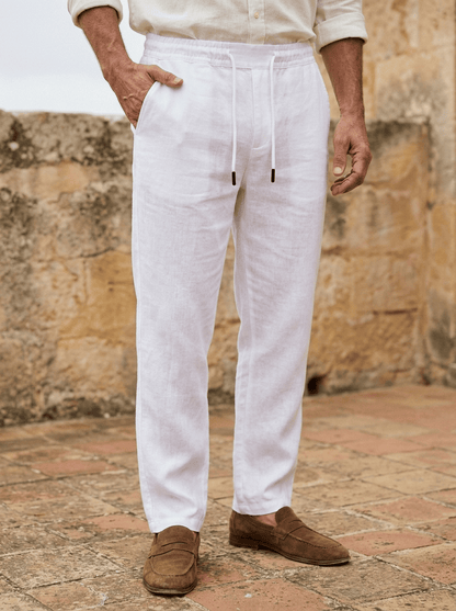 Redford | Resort Ready Linen Trousers