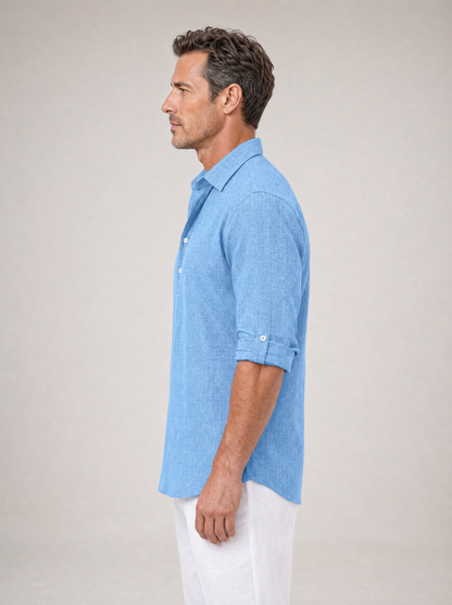 Boden | Roll Sleeve Casual Linen Shirt