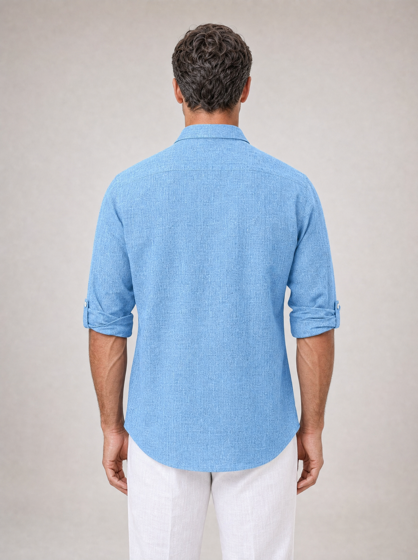 Boden | Roll Sleeve Casual Linen Shirt