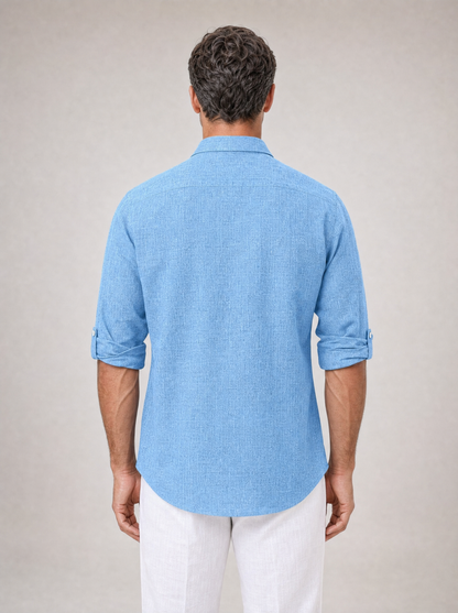 Boden | Roll Sleeve Casual Linen Shirt