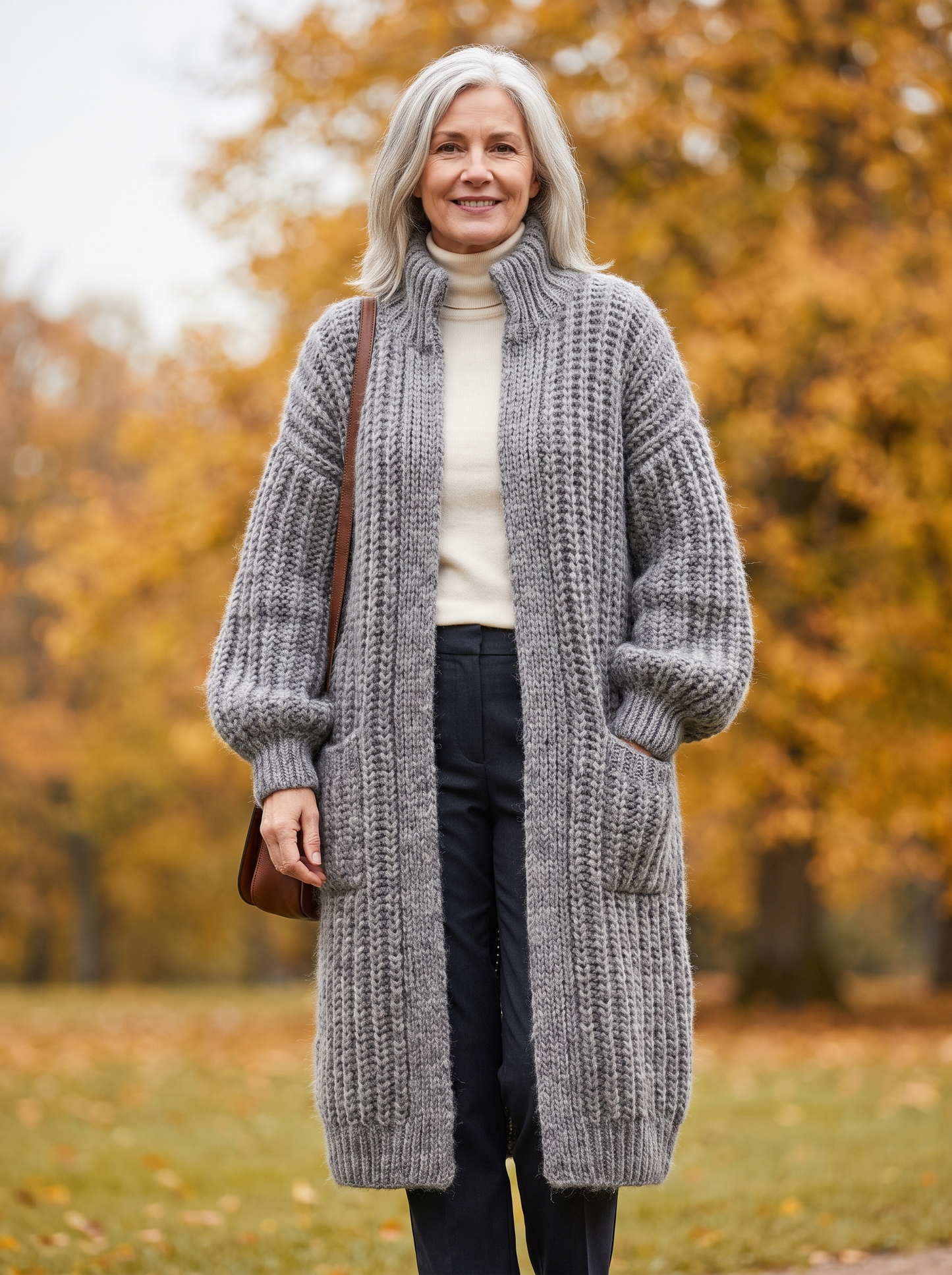 Leonora | Relaxed Balloon Sleeve Cardigan