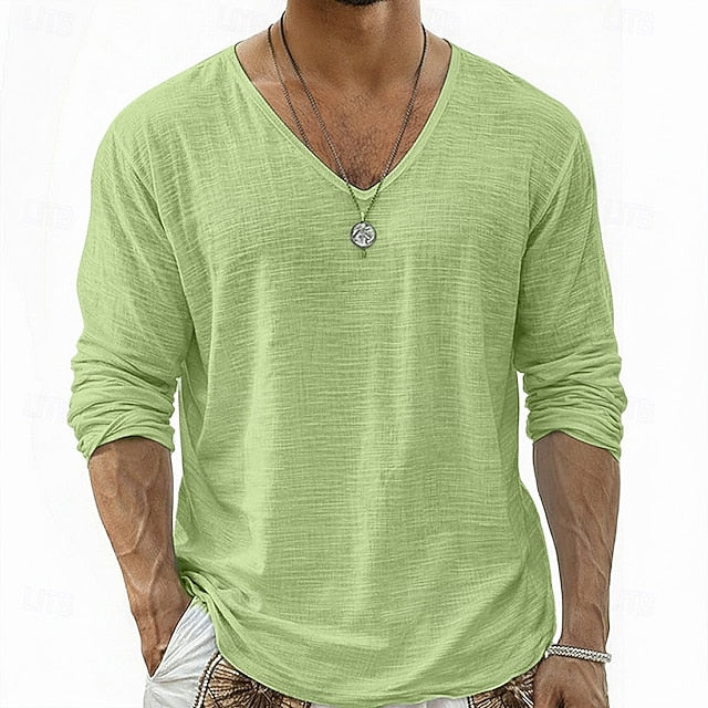 Corbin | Relaxed Fit Everyday V Neck Shirt