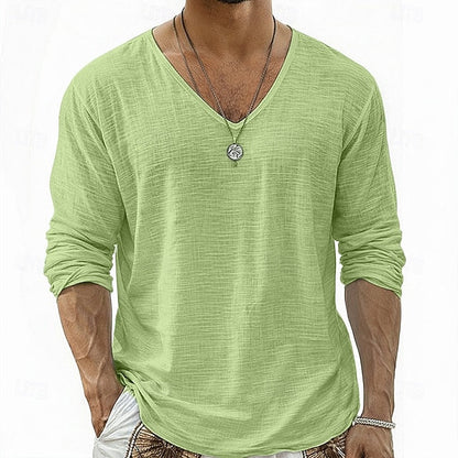 Corbin | Relaxed Fit Everyday V Neck Shirt