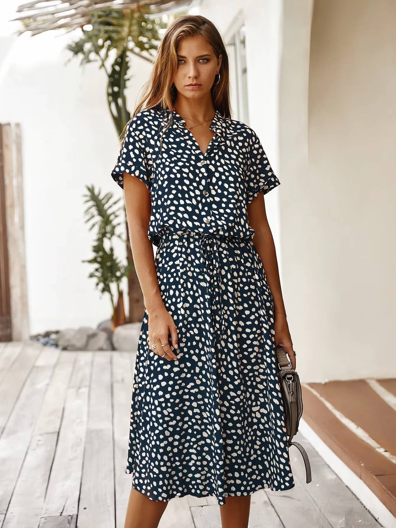 Mirelda | All Over Print Summer Dress