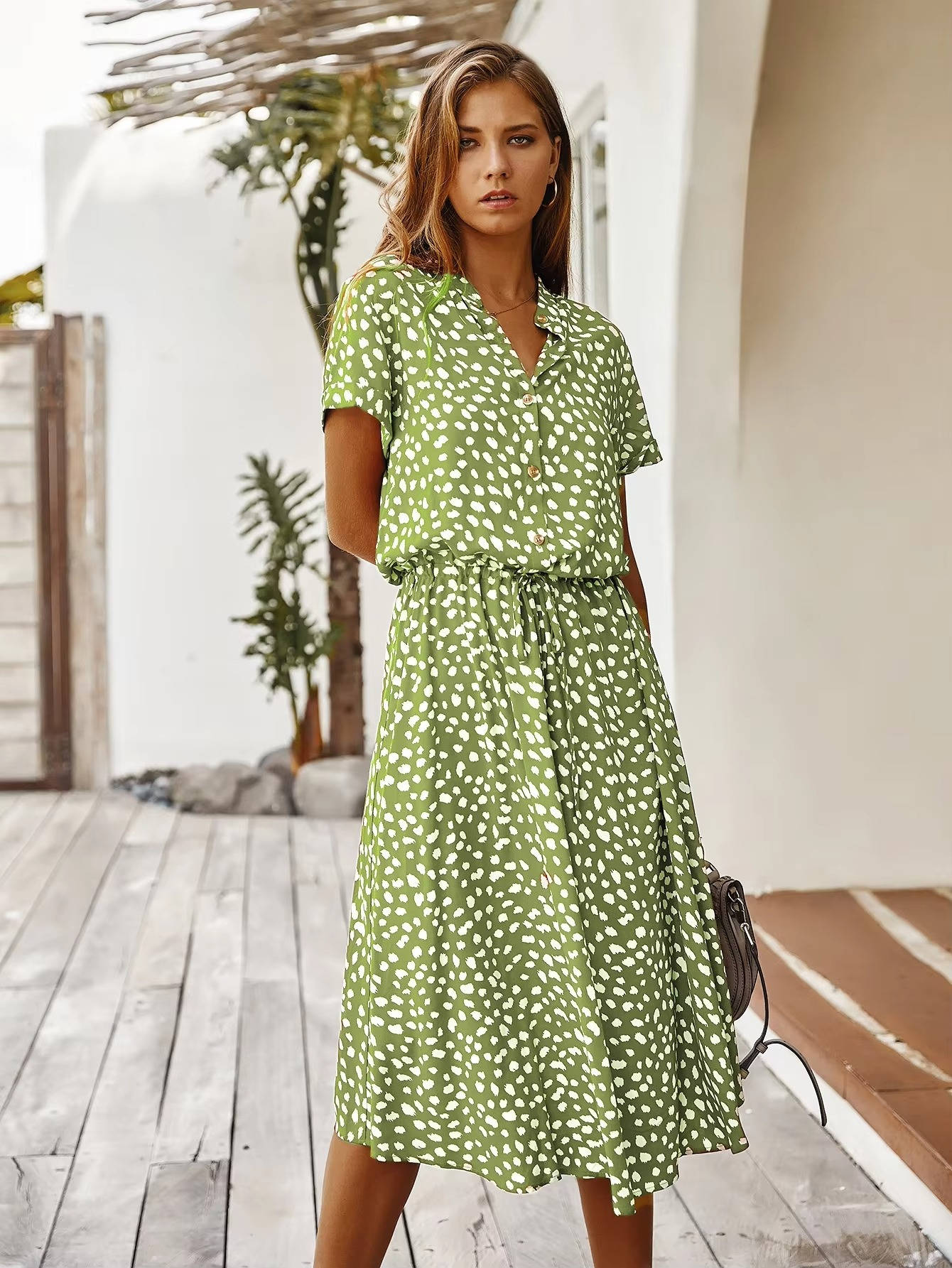 Mirelda | All Over Print Summer Dress