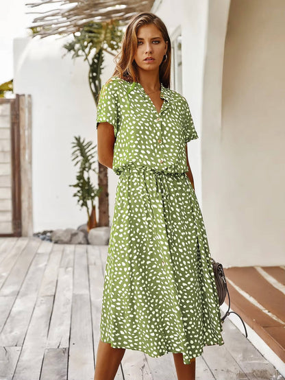 Mirelda | All Over Print Summer Dress