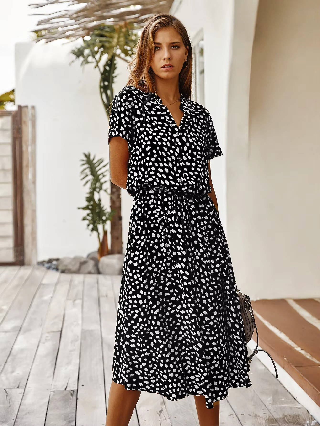 Mirelda | All Over Print Summer Dress