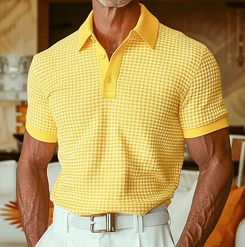 Darrow | Premium Textured Performance Polo