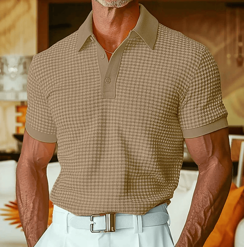 Darrow | Premium Textured Performance Polo