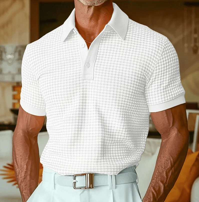 Darrow | Premium Textured Performance Polo