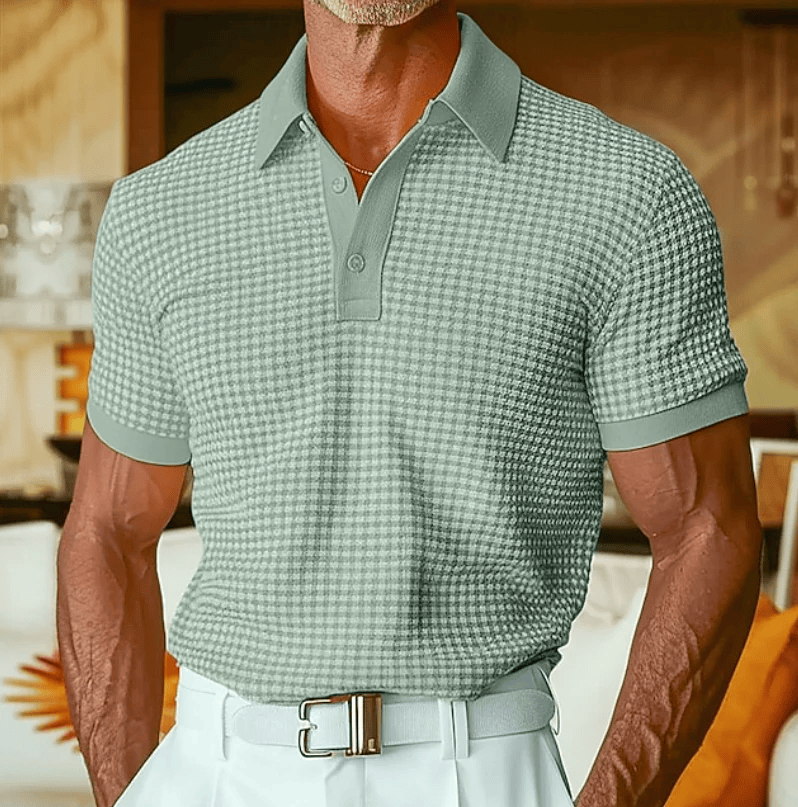 Darrow | Premium Textured Performance Polo