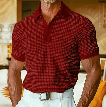 Darrow | Premium Textured Performance Polo