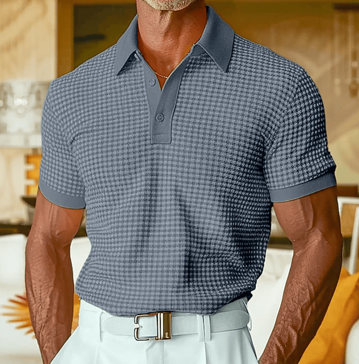 Darrow | Premium Textured Performance Polo