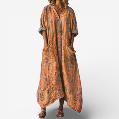 Norielle | Artisan Pocket Midi Dress