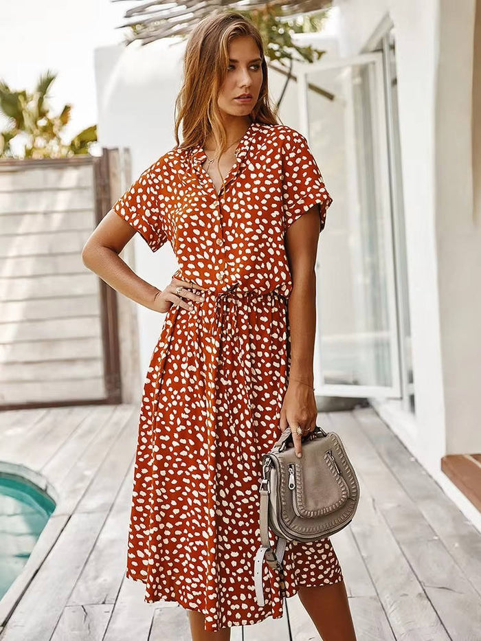 Mirelda | All Over Print Summer Dress