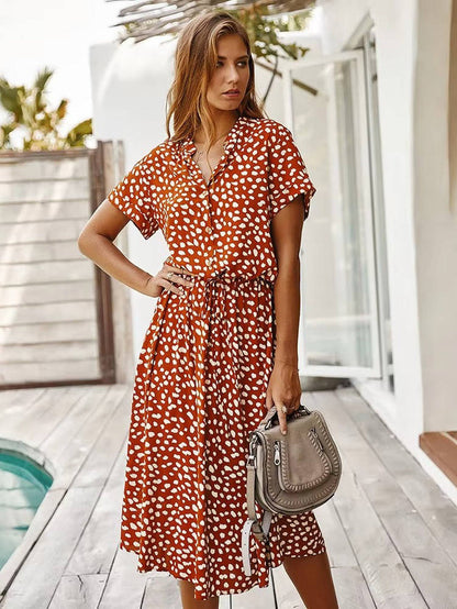 Mirelda | All Over Print Summer Dress