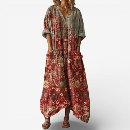 Norielle | Artisan Pocket Midi Dress