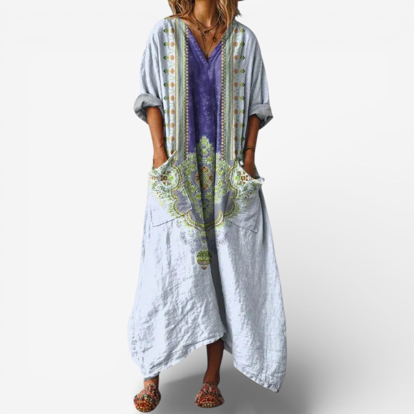 Norielle | Artisan Pocket Midi Dress