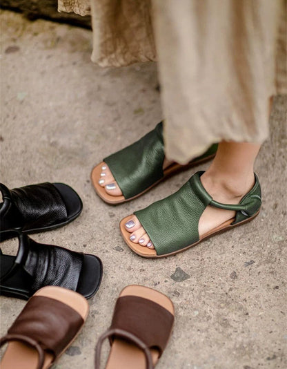 Valoria | Supportive Leather Comfort Sandals