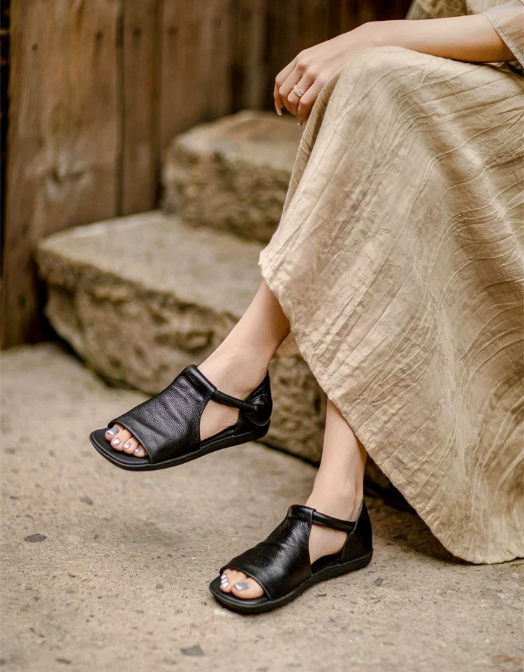 Valoria | Supportive Leather Comfort Sandals