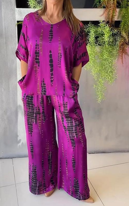 Celeste | Abstract Flow Two Piece Set