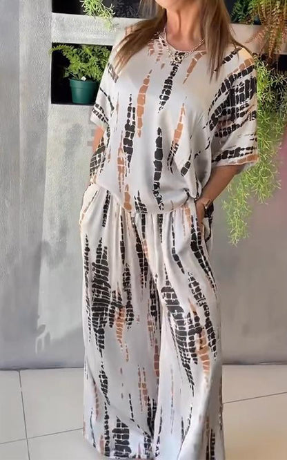 Celeste | Abstract Flow Two Piece Set