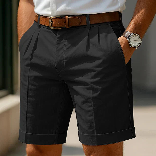 Kingsley | Modern Cuffed Walking Shorts