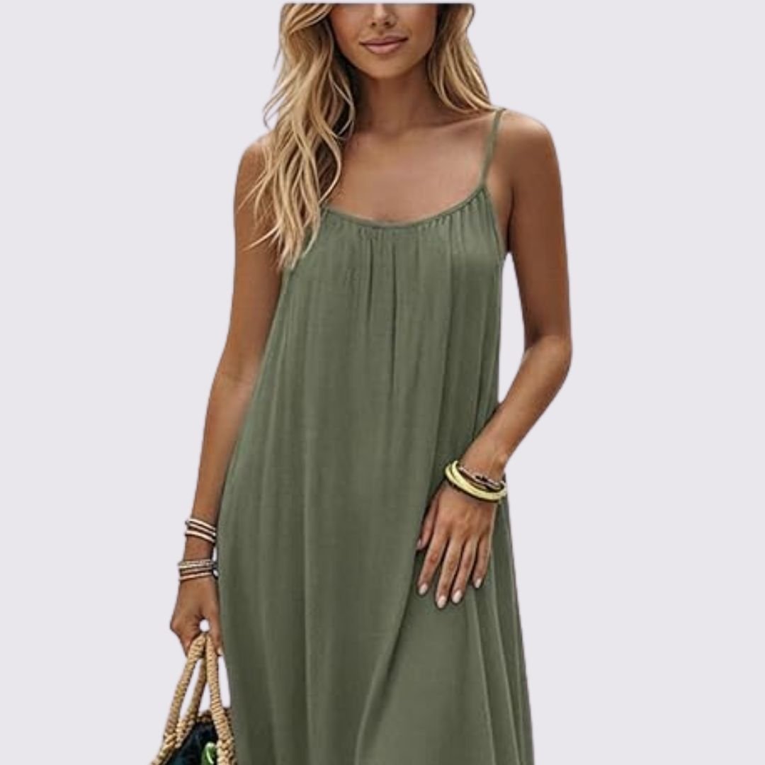 Zariah | Flowy Cami Maxi Dress