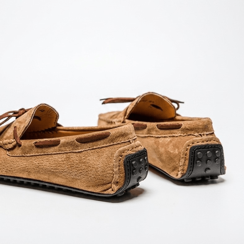 Elliston | Comfort Suede Moc Toe Loafers