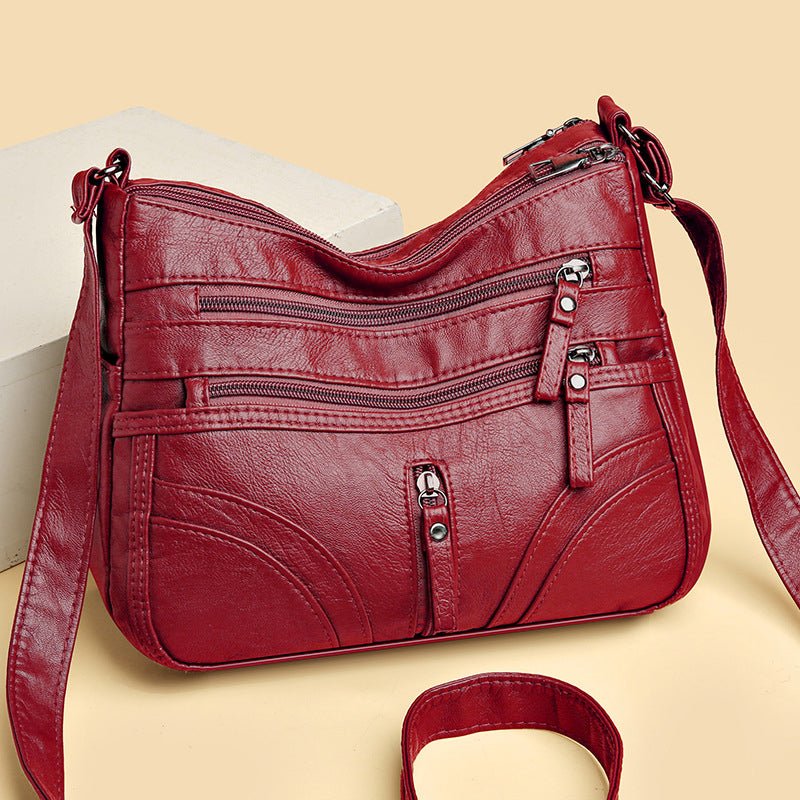 Valleria | Soft Leather Style Crossbody Bag