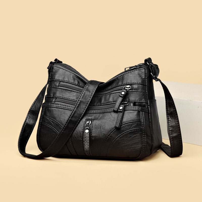 Valleria | Soft Leather Style Crossbody Bag