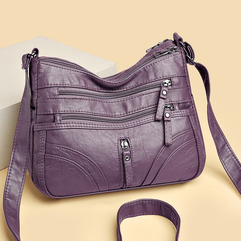 Valleria | Soft Leather Style Crossbody Bag