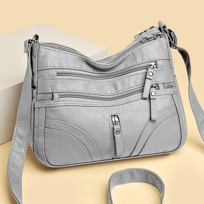 Valleria | Soft Leather Style Crossbody Bag