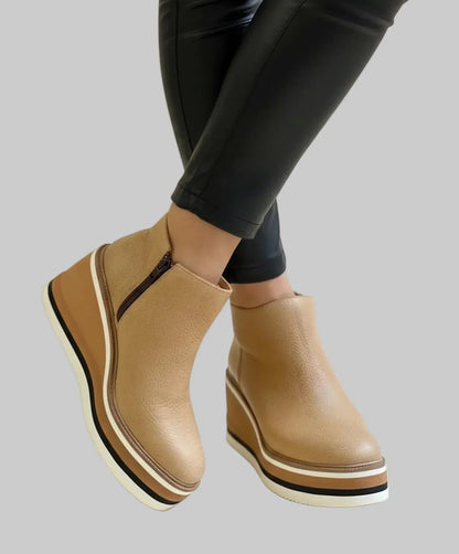 Everly | Casual Platform Ankle Boots