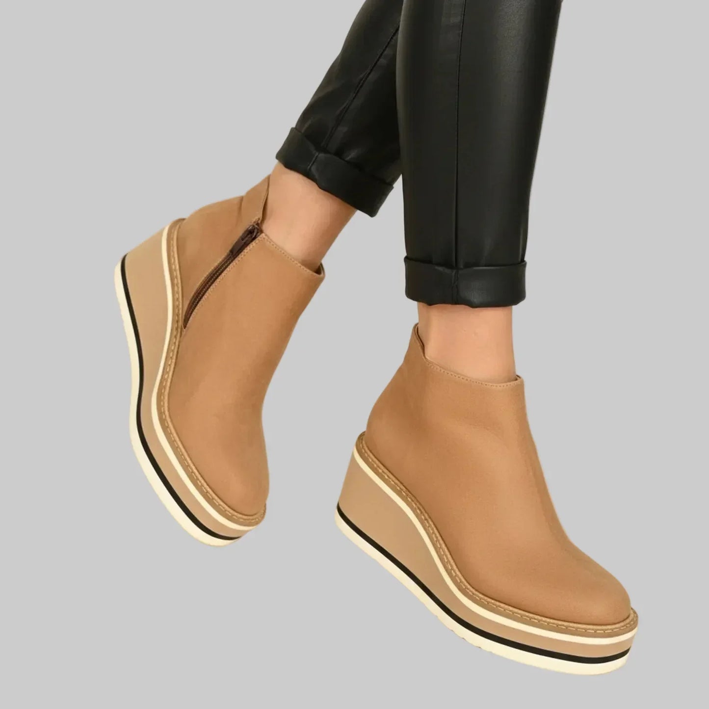 Everly | Casual Platform Ankle Boots
