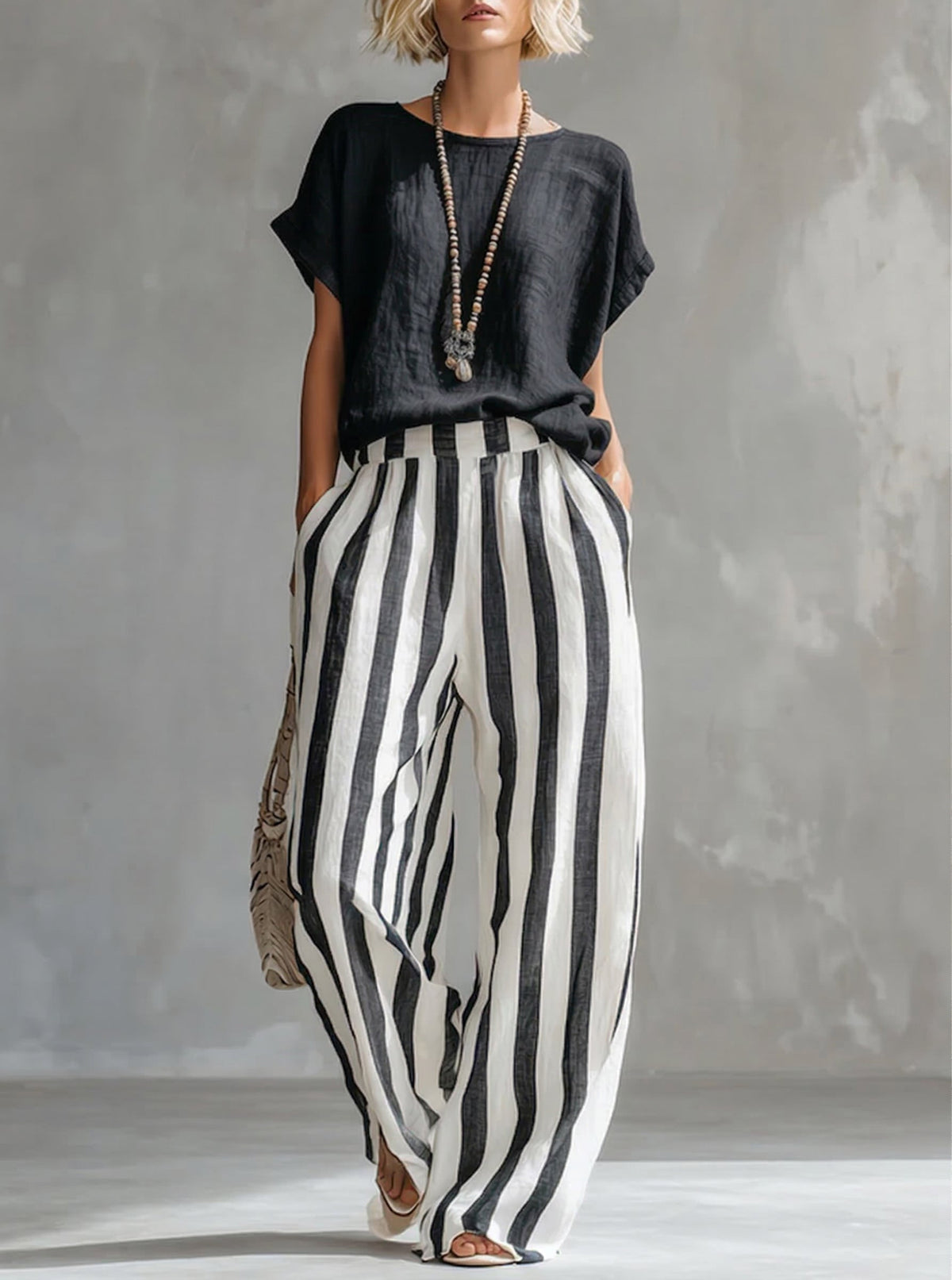 Eliora | Casual Wide Leg Two Piece Set