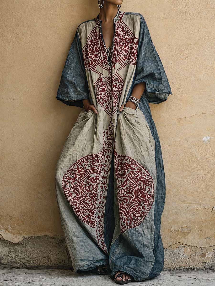 Evoraine | Vintage Inspired Wide Leg Jumpsuit